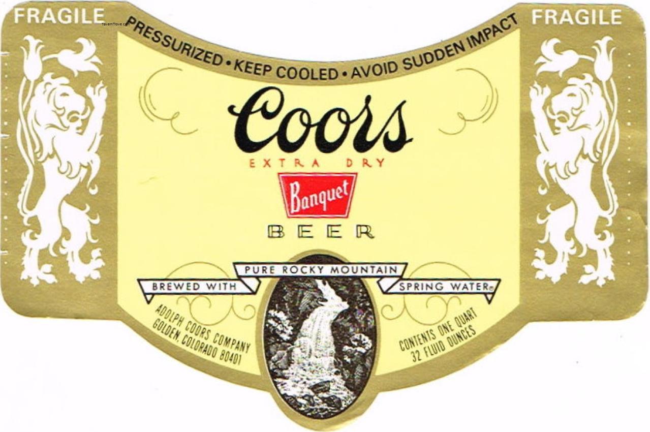 Coors Banquet Beer