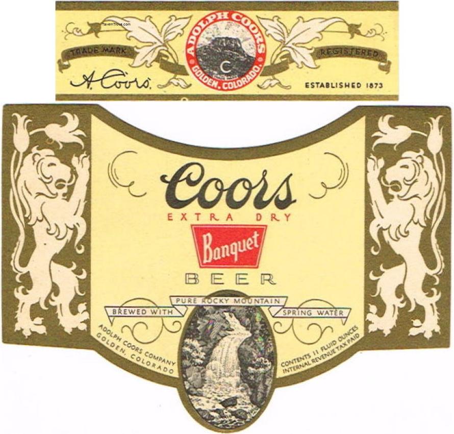 Coors Banquet Beer
