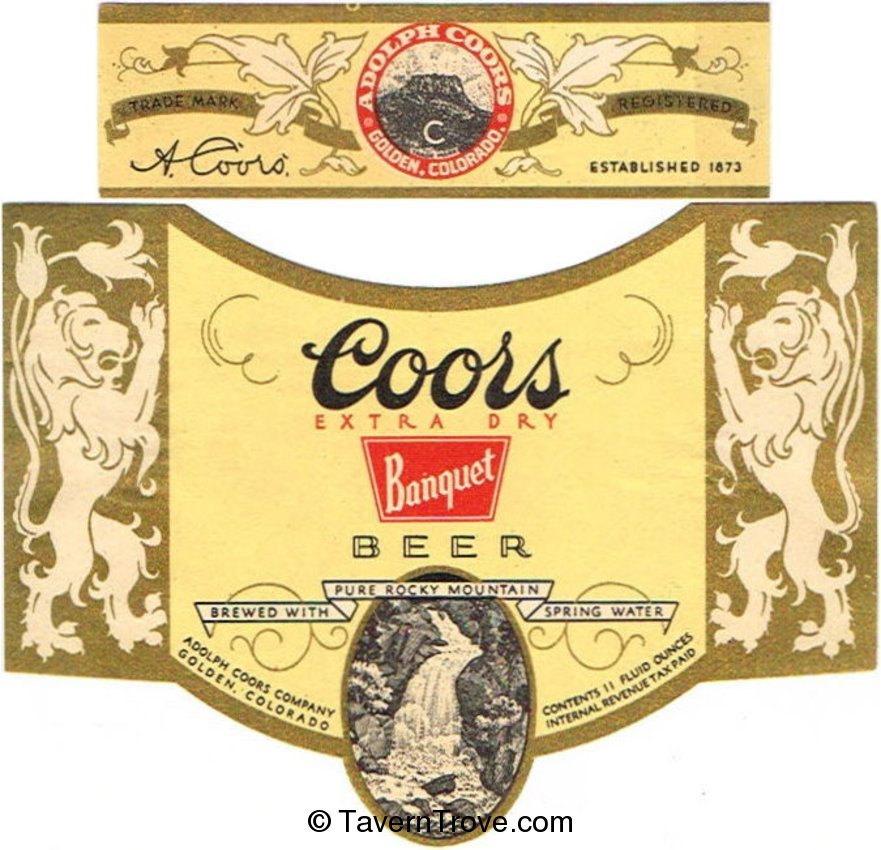 Coors Banquet Beer