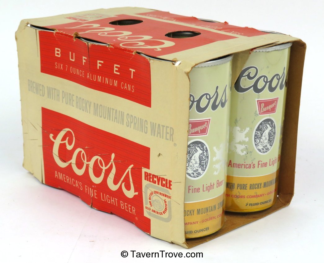 Coors Banquet Beer (7oz Cans)