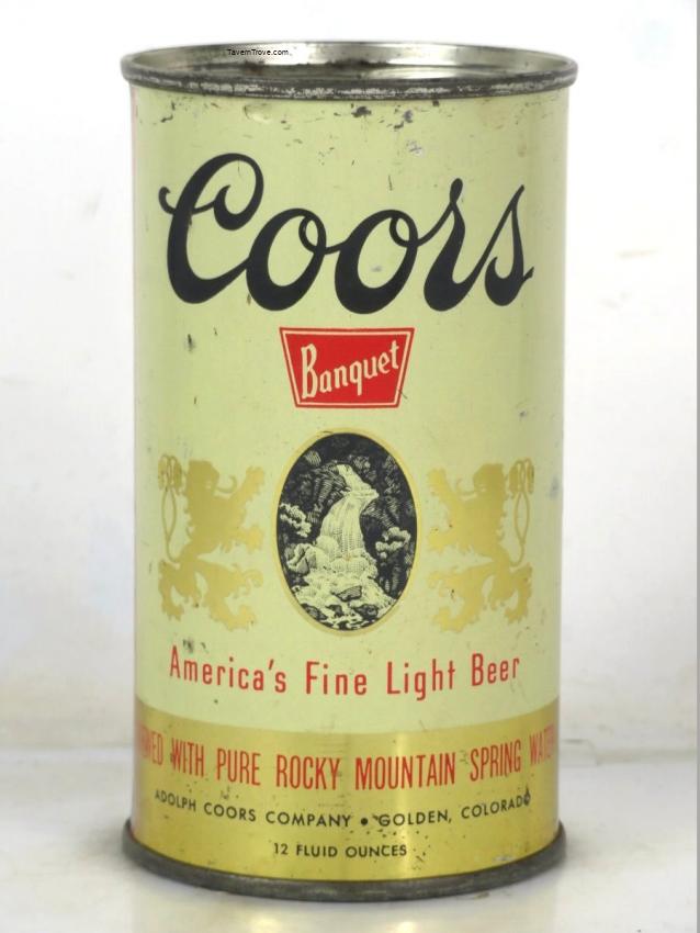 Coors Banquet Beer (red writing)