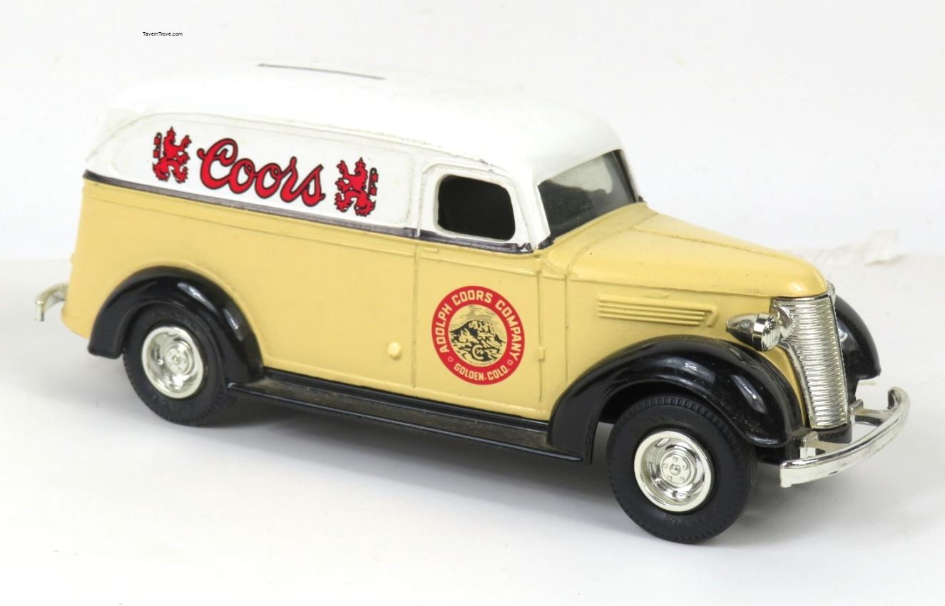 Coors Beer 1938 Chevrolet Panel Truck Ertl Bank