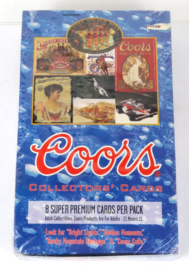 Coors Beer Collector Cards Full 36 Pack Case