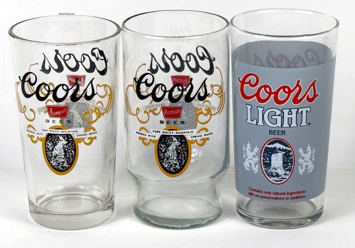 Coors Beer/Coors Light lot of Three