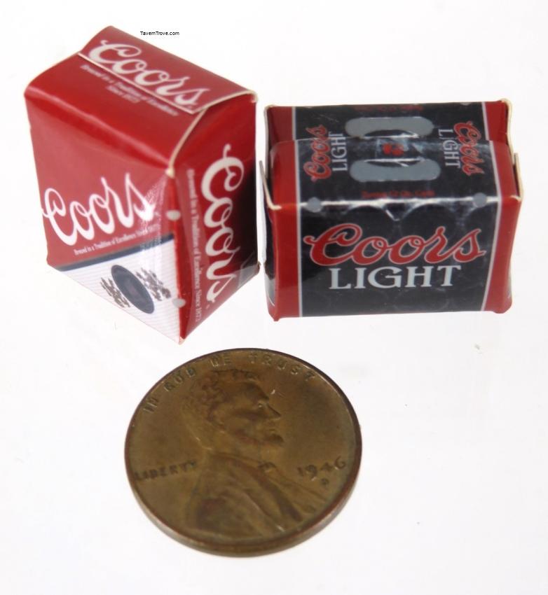 Coors Beer/Coors Light Mini Cases