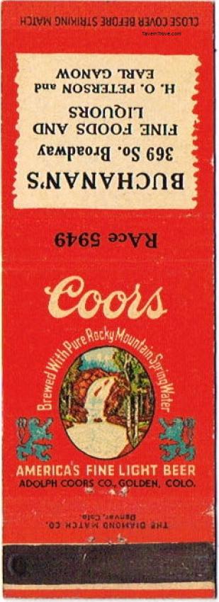 Coors Beer Dupe