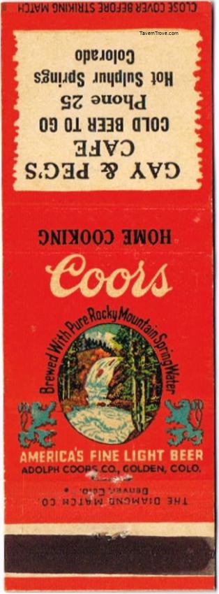 Coors Beer Dupe