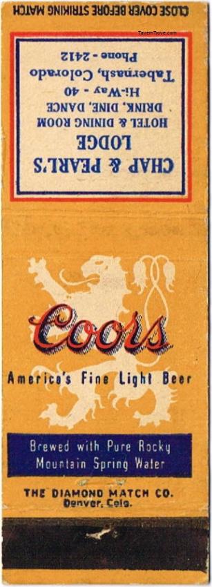 Coors Beer Dupe