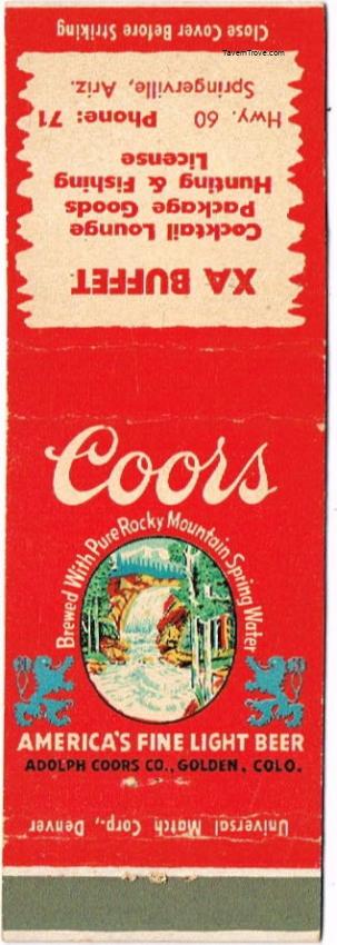 Coors Beer Dupe