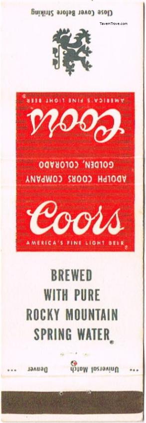 Coors Beer Dupe