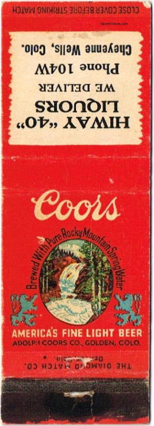 Coors Beer Dupe