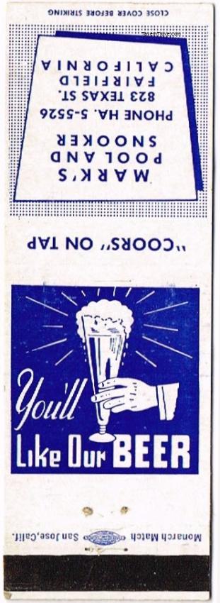 Coors Beer Dupe