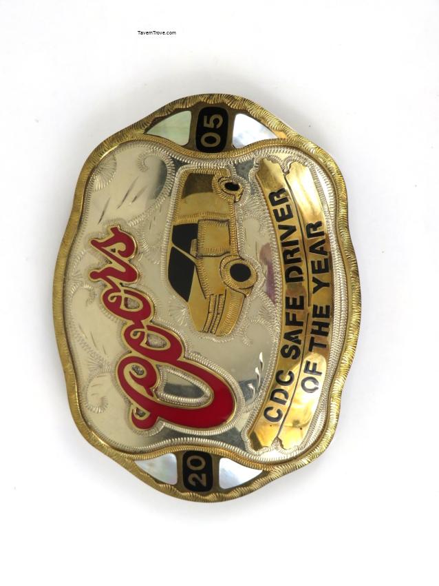 Coors CDC Safe Delivery Driver Of The Year Johnson & Held