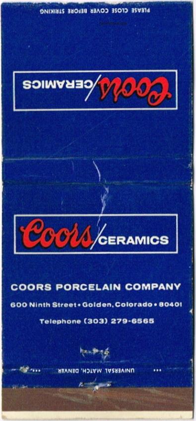 Coors Ceramics Dupe