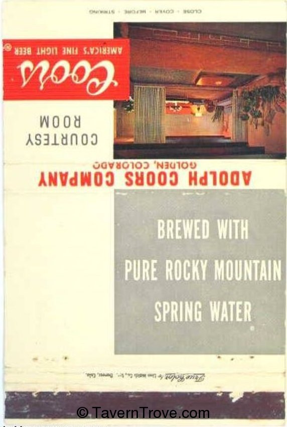 Coors Courtesy Lounge