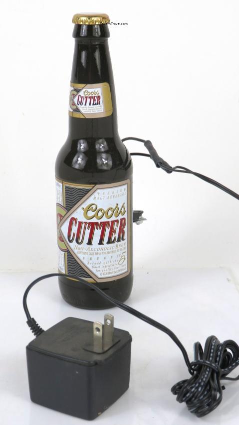 Coors Cutter (non-alcoholic beer) Illuminated Bottle