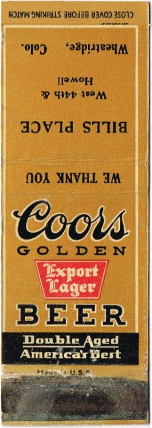 Coors Export Lager Beer