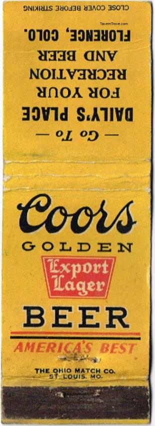 Coors Export Lager Beer