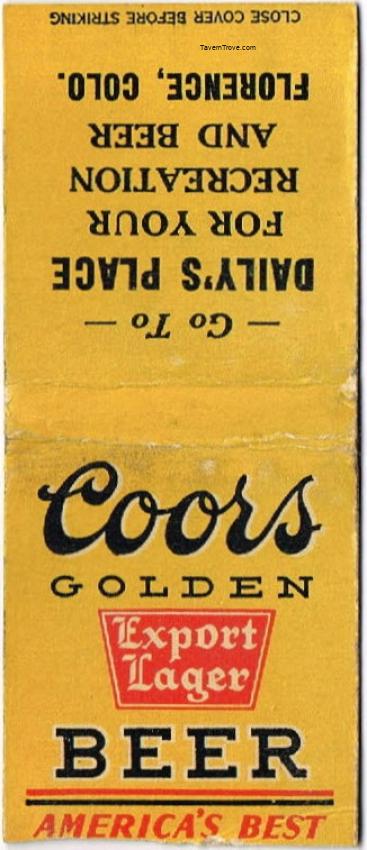 Coors Export Lager Beer