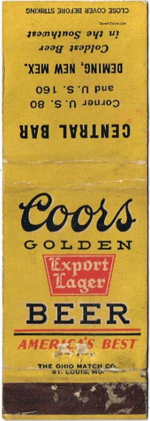 Coors Export Lager Beer