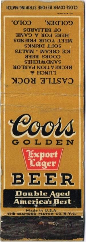 Coors Export Lager Beer