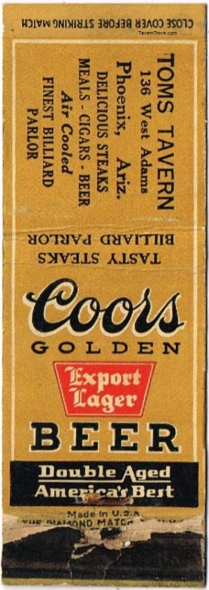 Coors Export Lager Beer