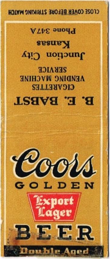 Coors Export Lager Beer