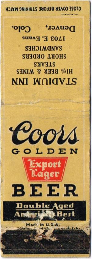 Coors Export Lager Beer