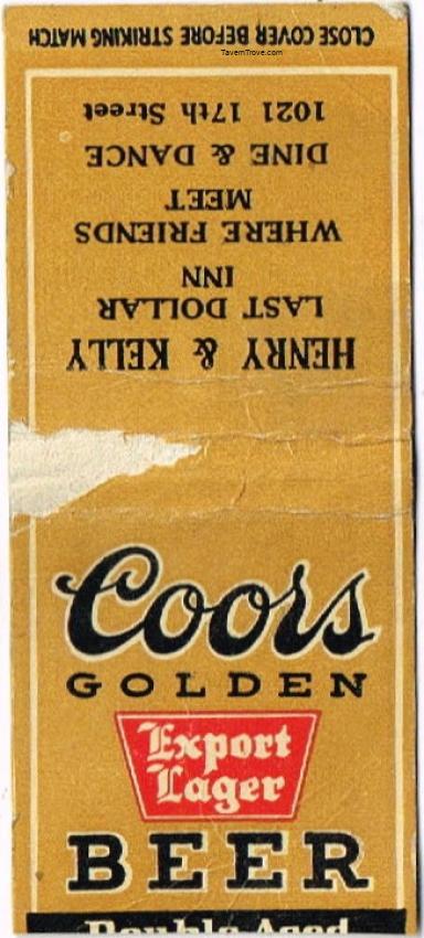 Coors Export Lager Beer