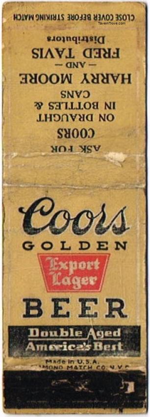 Coors Export Lager Beer