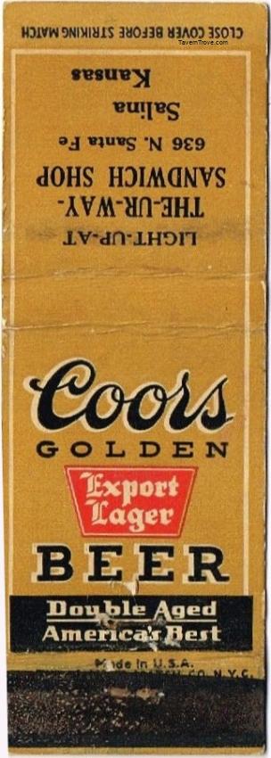Coors Export Lager Beer