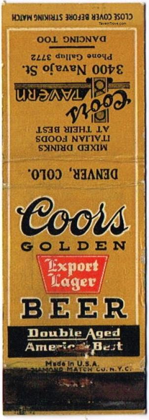 Coors Export Lager Beer