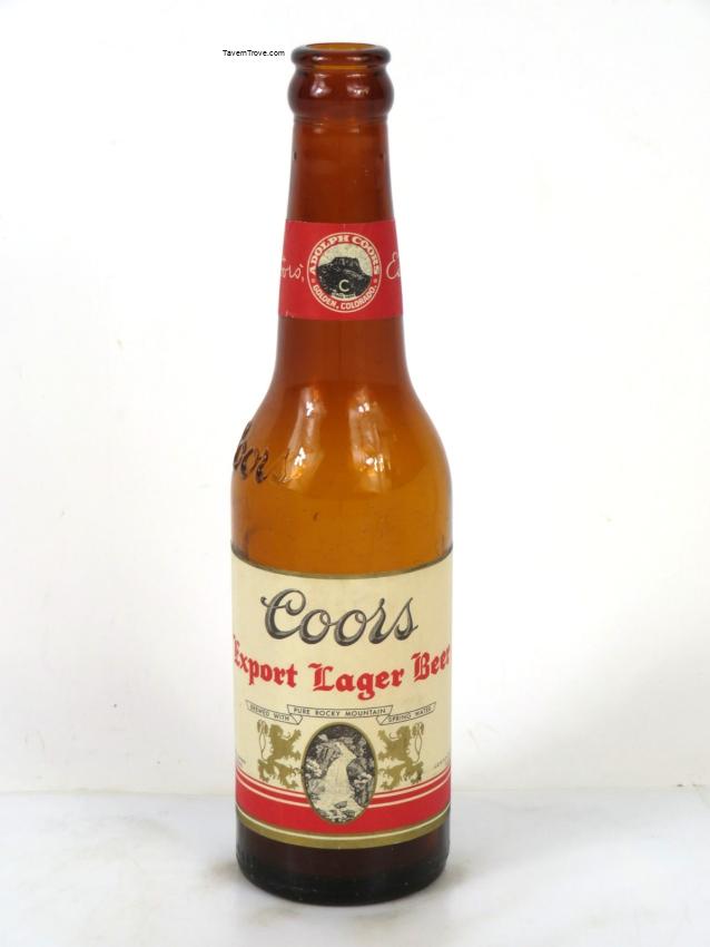 Coors Export Lager Beer