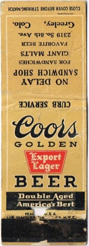 Coors Export Lager Beer