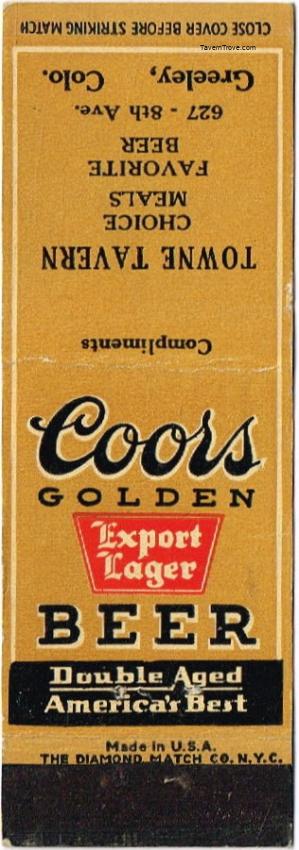 Coors Export Lager Beer Dupe
