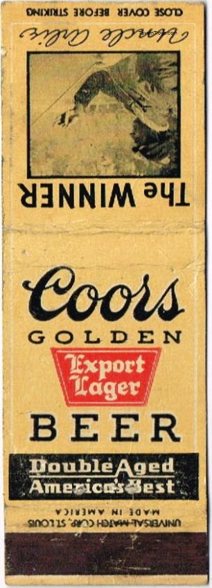 Coors Export Lager Beer Dupe