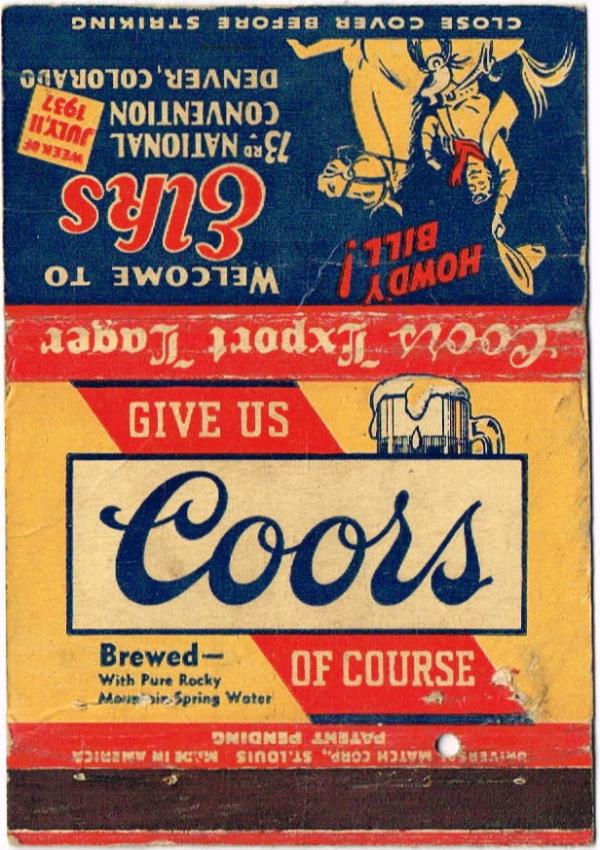 Coors Export Lager Beer Dupe