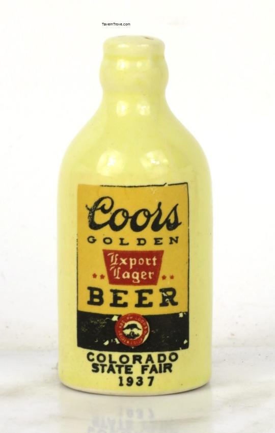 Coors Export Lager Beer Salt Shaker