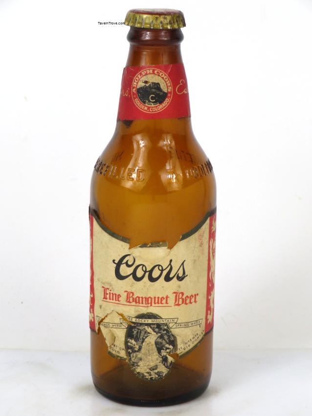 Coors Fine Banquet Beer