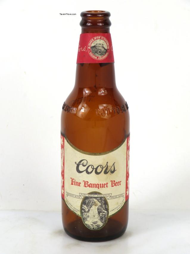 Coors Fine Banquet Beer