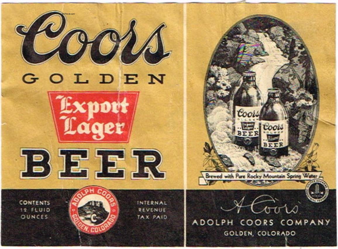Coors Golden Beer