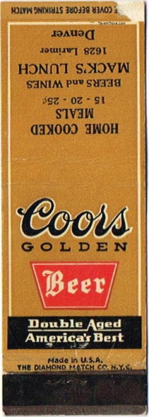 Coors Golden Beer