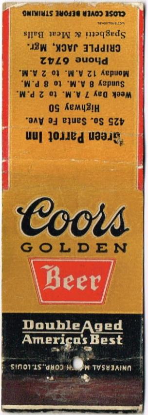Coors Golden Beer