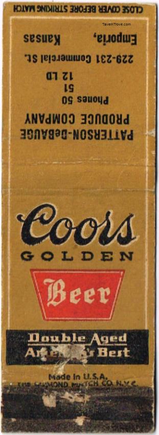 Coors Golden Beer