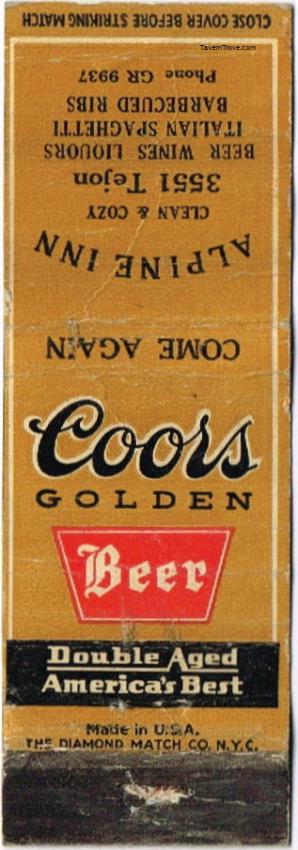 Coors Golden Beer