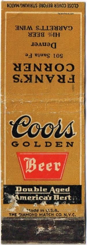 Coors Golden Beer