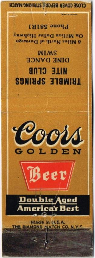Coors Golden Beer