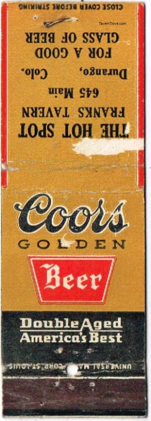 Coors Golden Beer
