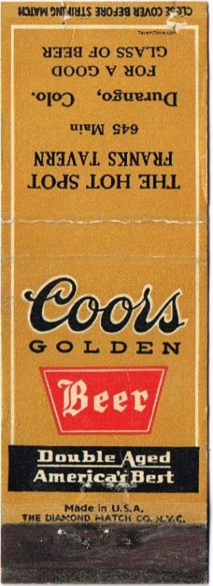 Coors Golden Beer