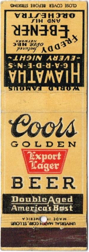Coors Golden Beer